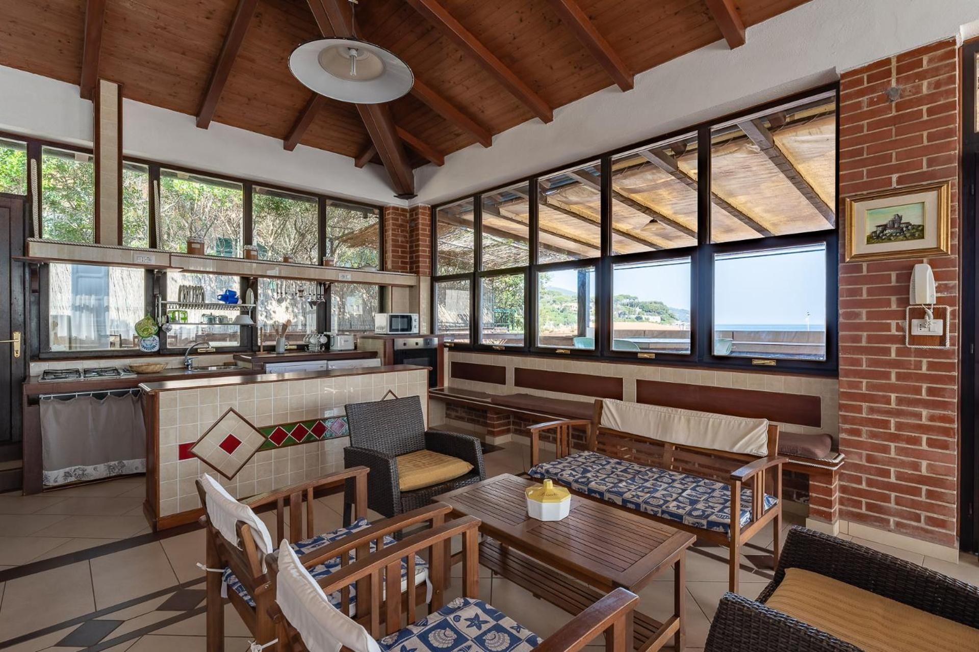 Hotel Delfino Procchio  Rom bilde